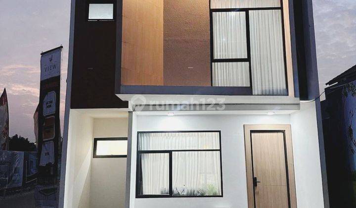 Rumah Baru 2.5 Lt Rooftop Di Bintaro Dekat Stasiun Sudimara & Tol 1