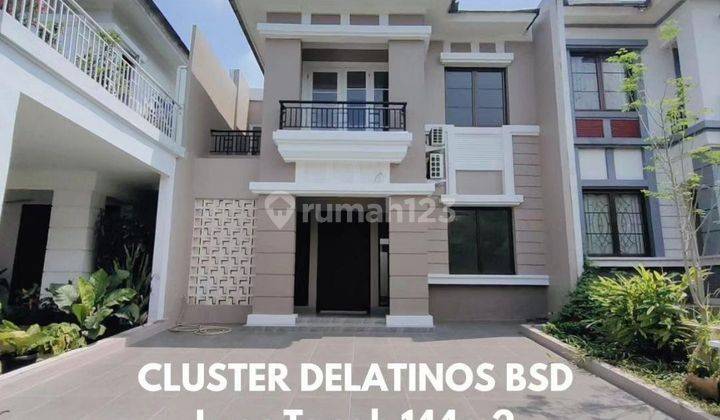 Rumah Baru Siap Huni Dijual Di Cluster Delatinos Bsd  1