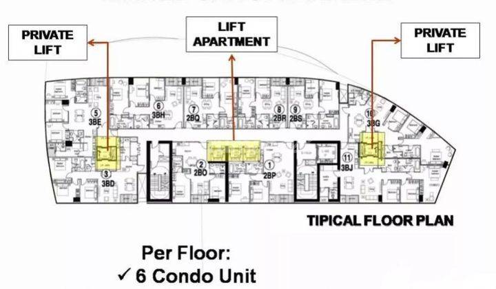 Apartemen Dijual The Peak Plaza Tunjungan Surabaya 10