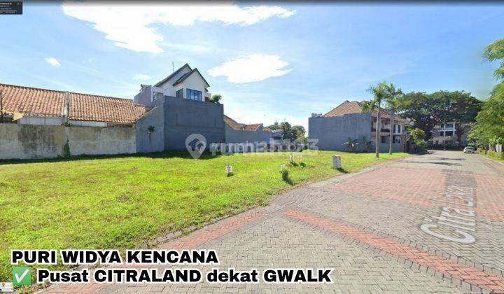 Tanah Dijual Puri Widya Kencana Citraland Dekat Gwalk 2