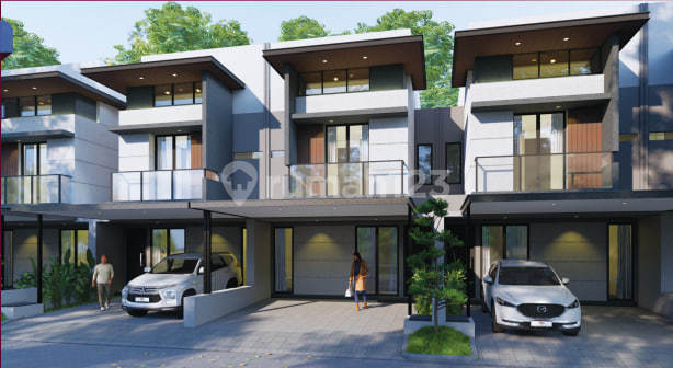 Modern Minimalist 2-Storey House 5Bedrooms East Surabaya