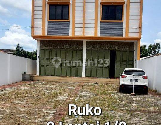 Dijual 2 Ruko Baru Jl.raya Serang Pos Sentul Balaraja Lokasi Strategis 1