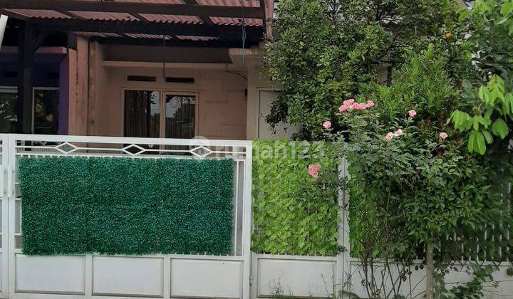 Dijual Murah Pisan, Rumah Cluster Aman 24 Jam, Jalan lebar, Masuk Kab bandung di Ciwastra, dkt Komplek GBI 1