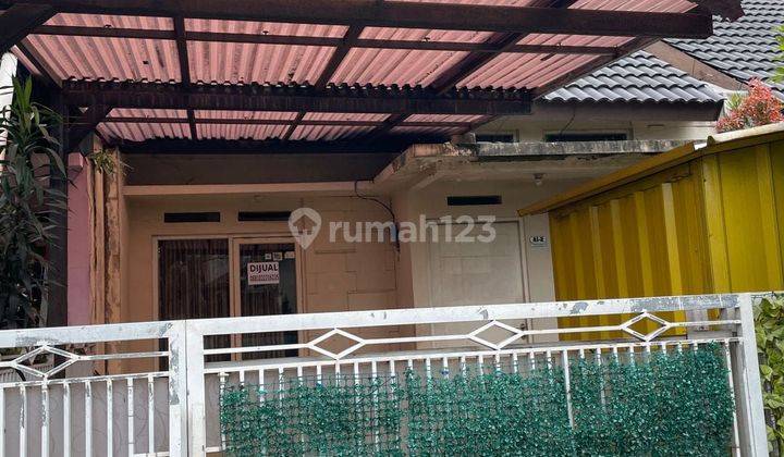 Dijual Murah Pisan, Rumah Cluster Aman 24 Jam, Jalan lebar, Masuk Kab bandung di Ciwastra, dkt Komplek GBI 2