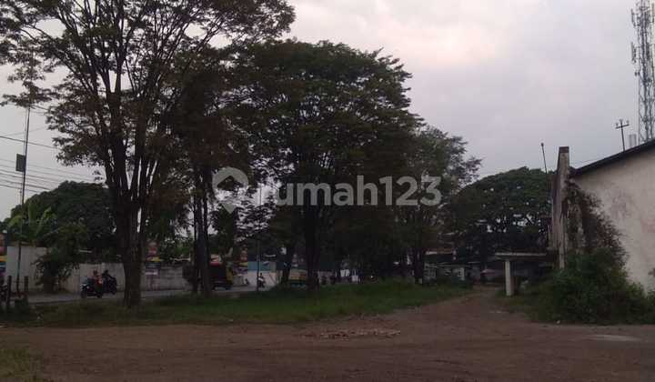 Dijual Tanah + Bangunan Ex Pabrik, Murah, Hitung Tanah, Nego Keras, Bisa Split, Akses Container 40 Ft, Strategis Di Majalaya Bandung Timur