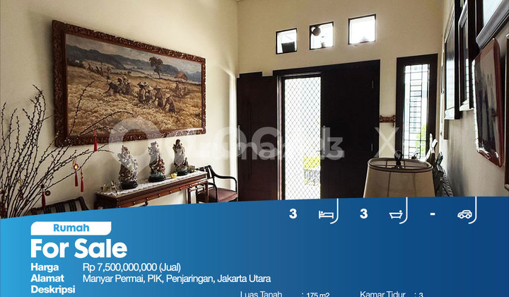 Rumah Manyar Permai, Pik, Penjaringan, Jakarta Utara 2