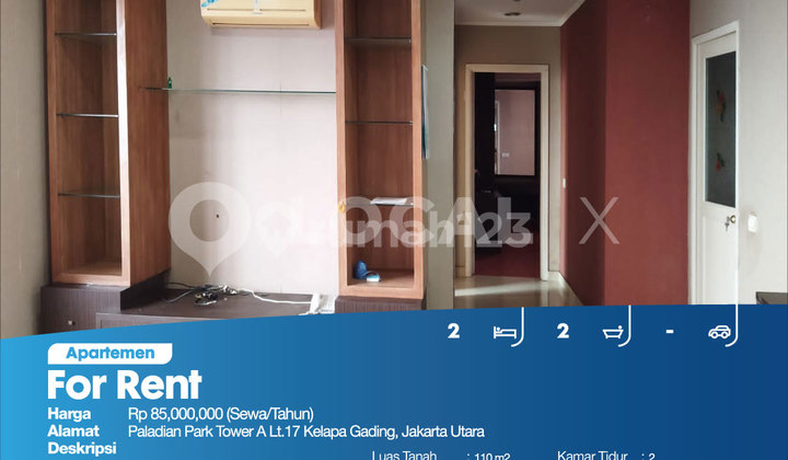 Paladian Park Tower A 17th Floor Apartment, Kelapa Gading, North Jakarta 2