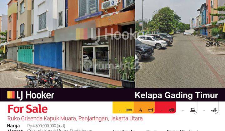 Ruko Grisenda Kapuk Muara, Penjaringan, Jakarta Utara 2