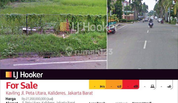 Kavling Jl. Peta Utara, Kalideres, Jakarta Barat 2