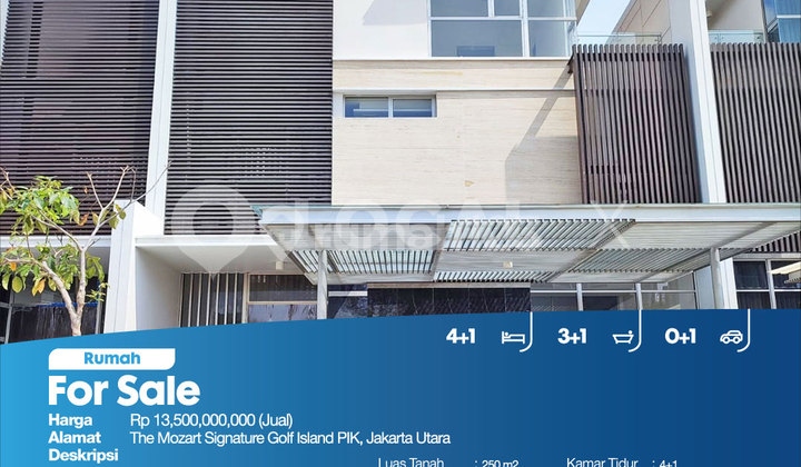 Rumah The Mozart Signature Golf Island Pik, Jakarta Utara 2