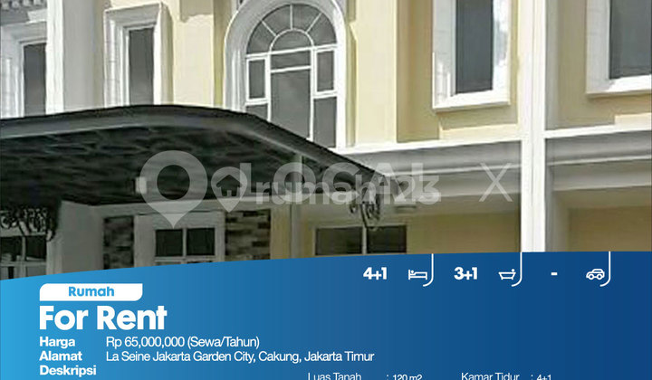 La Seine House Jakarta Garden City, Cakung, East Jakarta 2