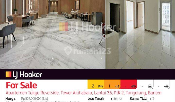 Apartemen Tokyo Riverside, Tower Akihabara, Lantai 36, Pik 2, Tangerang, Banten 2