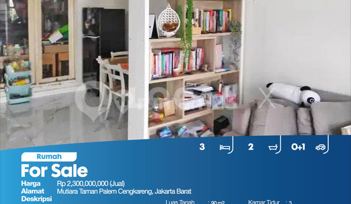 Rumah Mutiara Taman Palem Cengkareng, Jakarta Barat 2