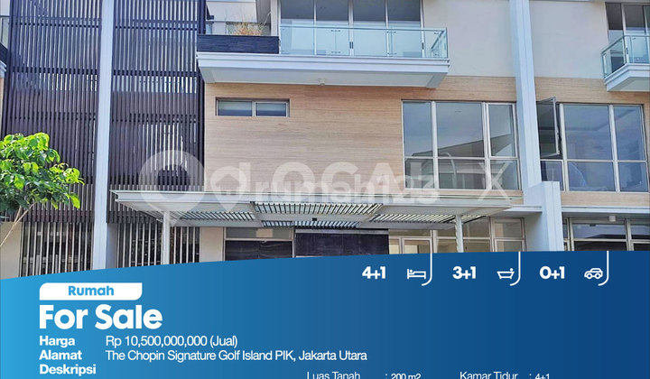 Rumah The Chopin Signature Golf Island Pik, Jakarta Utara 2