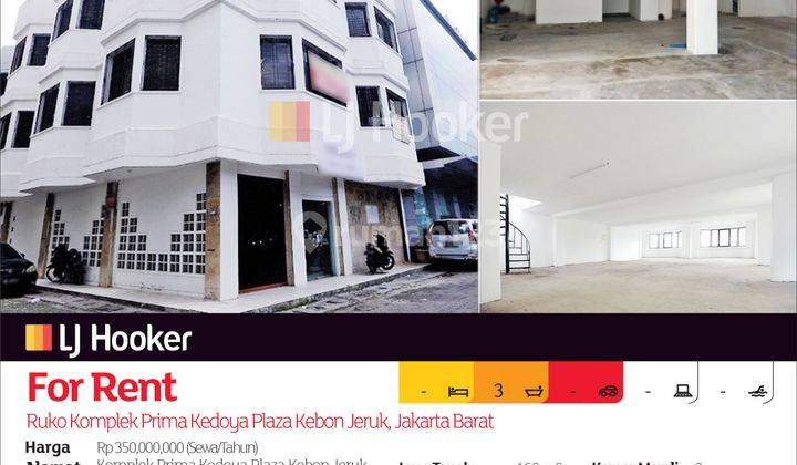 Ruko Komplek Prima Kedoya Plaza Kebon Jeruk, Jakarta Barat 2