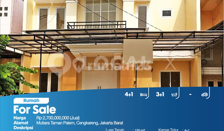 Rumah Mutiara Taman Palem, Cengkareng, Jakarta Barat 2