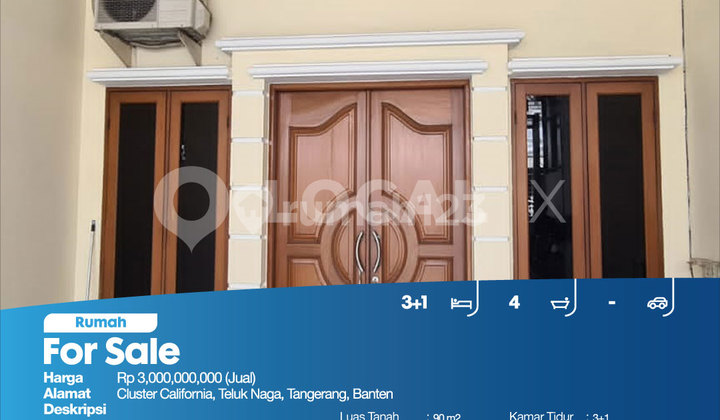 California Cluster House, Teluk Naga, Tangerang, Banten 2