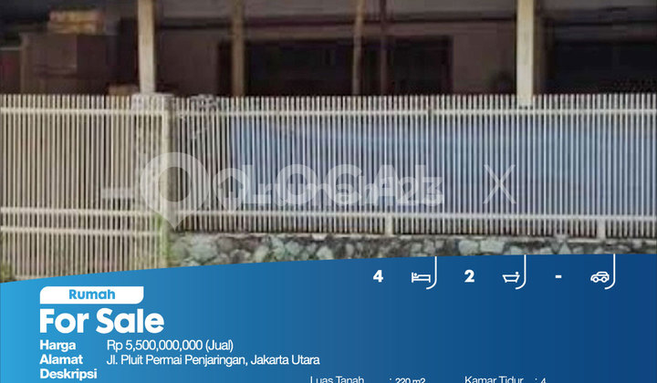 Rumah Jl. Pluit Permai Penjaringan, Jakarta Utara 2