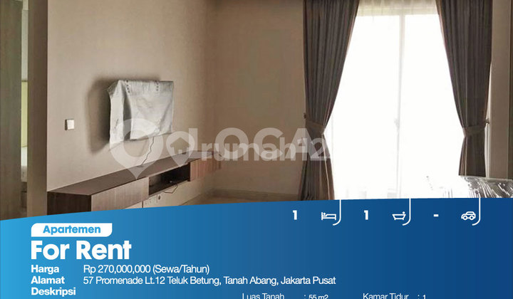 Apartemen 57 Promenade Lt.12 Teluk Betung, Tanah Abang, Jakarta Pusat 2
