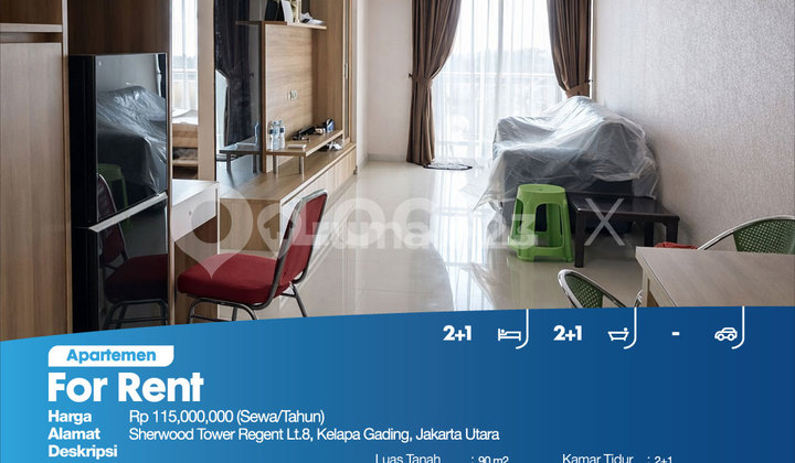 Sherwood Tower Regent 8th Floor Apartment, Kelapa Gading, North Jakarta 2