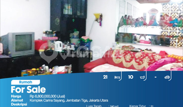 Rumah Komplek Carina Sayang, Jembatan Tiga, Jakarta Utara 2