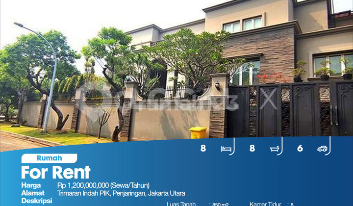 Rumah Trimaran Indah PIK, Penjaringan, Jakarta Utara 2