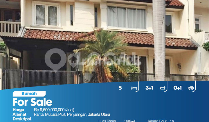 Rumah Pantai Mutiara Pluit, Penjaringan, Jakarta Utara 2