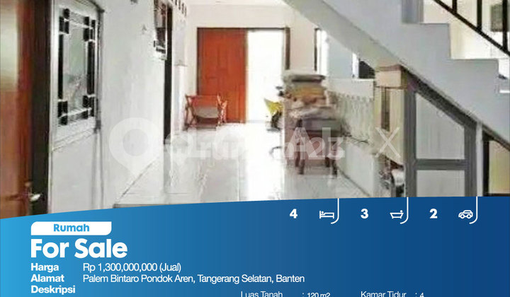 Rumah Palem Bintaro Pondok Aren, Tangerang Selatan, Banten 2