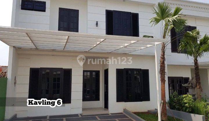 Rumah dalam cluster nyaman di area prime Lebak Bulus dekat Stasiun MRT 1