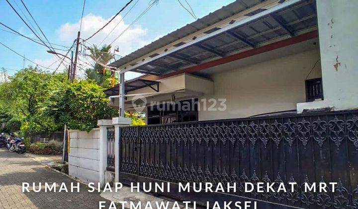 Rumah murah siap huni di Cilandak belakang Citos 1