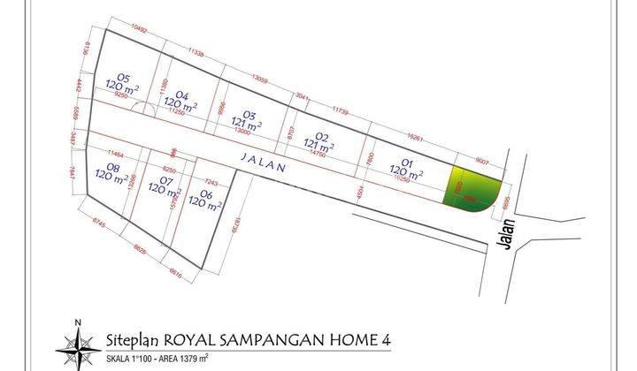 Rumah Sampangan Kpr Dp 79 jt All In Lokasi Cluster One Gate Syste 2