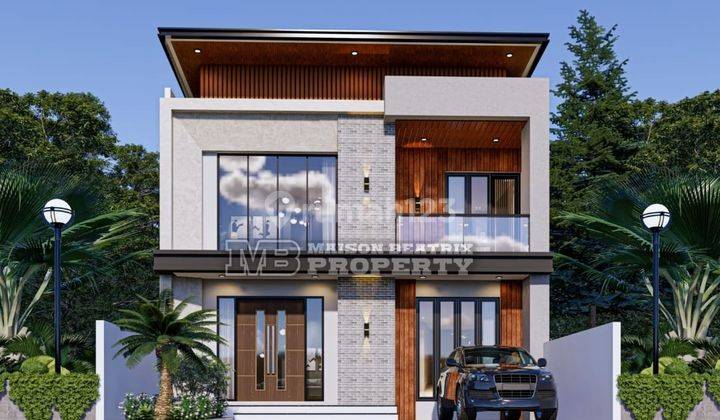 Dijual Rumah Modern Minimalis Proses Bangun Kondisi 85 Di Kencana Loka Tangerang Selatan  1