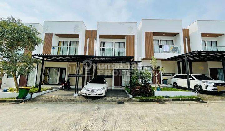 Dijual Rumah Cantik Bernuansa Jepang Semi Furnish Di Green Bamboo Terrace Bogor  1