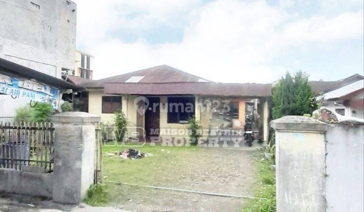 DIJUAL RUMAH HITUNG TANAH DI PINGGIR JALAN, MEDAN SUNGGAL - MEDAN 1
