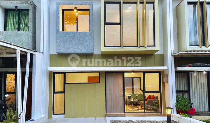 DIJUAL CEPAT RUMAH BARU INCLUDE FURNITURE SIAP HUNI DAN STRATEGIS DI BOJONGSARI - DEPOK  1