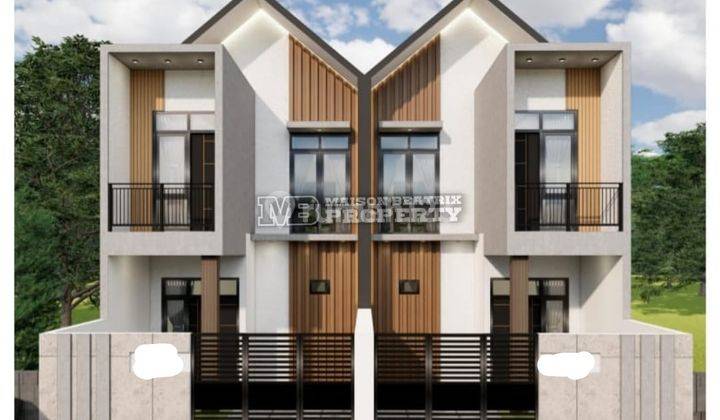 Jual Rumah 2 Unit Sedang Dibangun estimasi Selesai Dalam 4 5bulan Modern Minimalis Di Bumi Puspitek Asri, Pagedangan 1