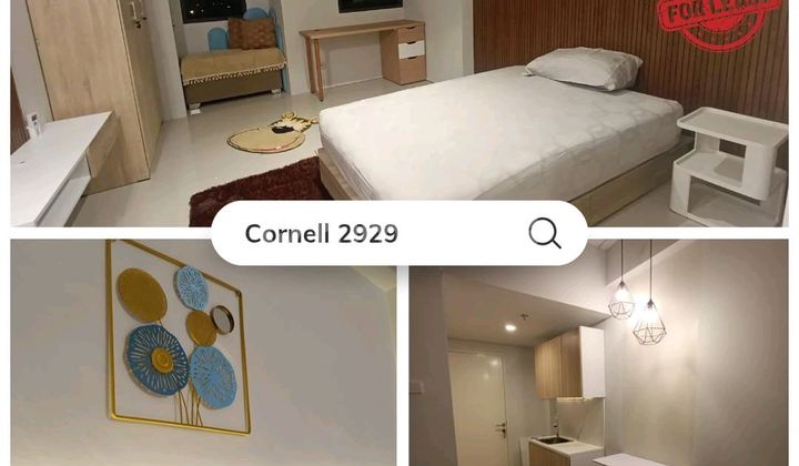 Disewakan apartemen uc univesitas ciputra cornell surabaya barat studio bonus ac 1