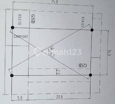 Tanah di Kbp Tatar Rambut Kasih, Bandung SHM 350 m² 2