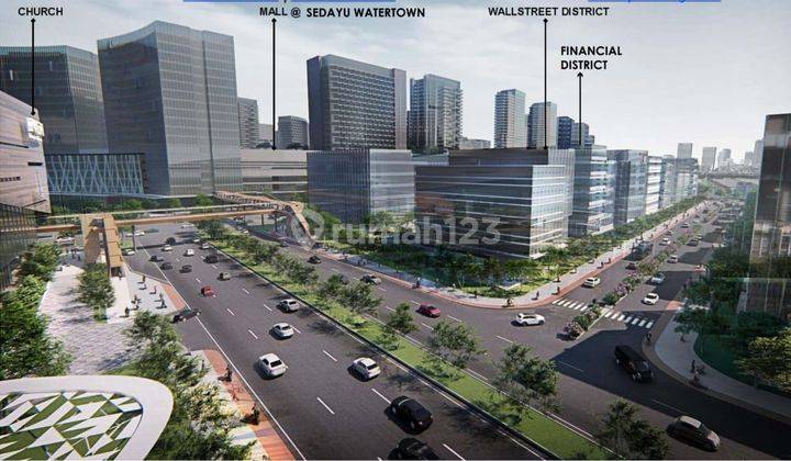 Disewakan Kavling Komersil di Wallstreet CBD, Pantai Indah Kapuk 2 2