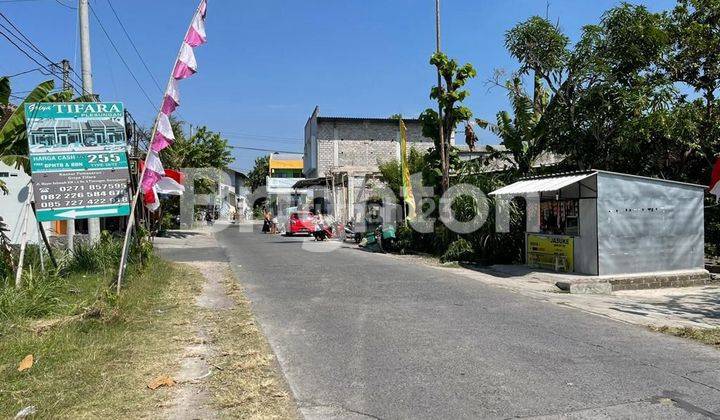 TANAH PEKARANGAN DAERAH PLESUNGAN MOJOSONGO SOLO, LEBAR DEPAN 10 METER 2