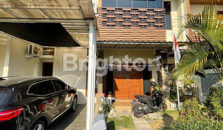 RUMAH 2 LANTAI FULL FURNISHED + AC DI GENTAN 1