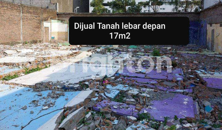 TANAH DENGAN LEBAR DEPAN 17 M2 DENGAN BENTUK KOTAK 1