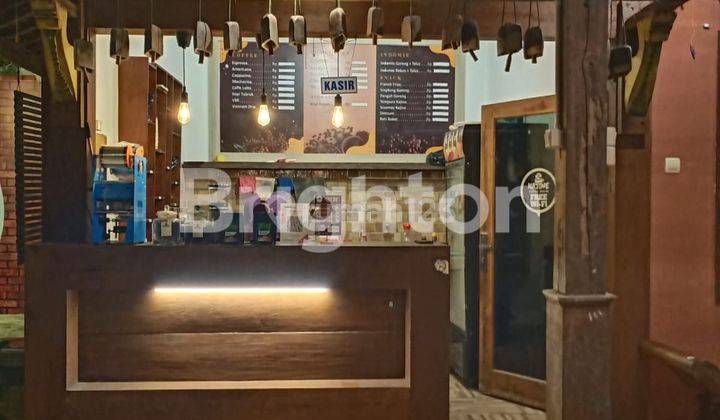 BANGUNAN EX COFFEE SHOP, DENGAN KONSEP ETNIK JAVA, SIAP DIPAKAI UNTUK USAHA KAFE DAN RESTO 2