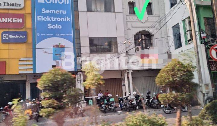 RUKO 4 LANTAI, STRATEGIS DI JALAN SLAMET RIYADI SOLO 1