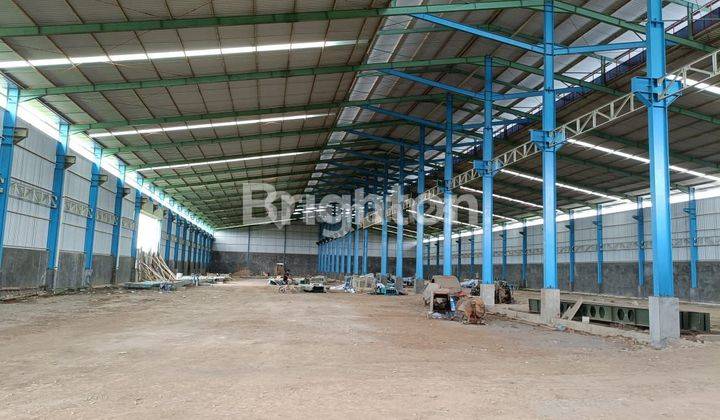 GUDANG LEBAR DEPAN 100 METER ZONA MERAH INDUSTRI AKSES CONTAINER 1