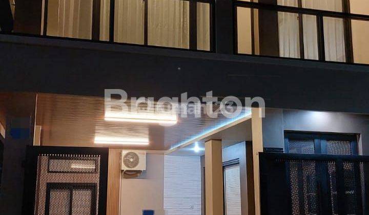 RUMAH MEWAH 2 LANTAI FULLY FURNISHED MINIMALIS MODERN TENGAH KOTA SOLO BERPAGAR & BALKON LANTAI 2 1