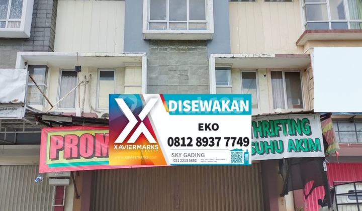 For Quick Rent: Cemara Shop House in Strategic Location - Harapan Indah For Quick Rent: Cemara Shop House in Strategic Location - Harapan Indah