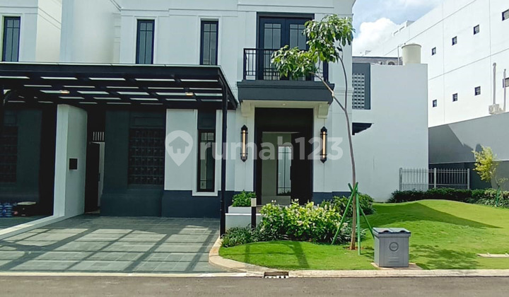 Dijual Cepat Rumah Baru di Cluster Jasmia Residence Posisi di Hook - Summarecon Crown Gading