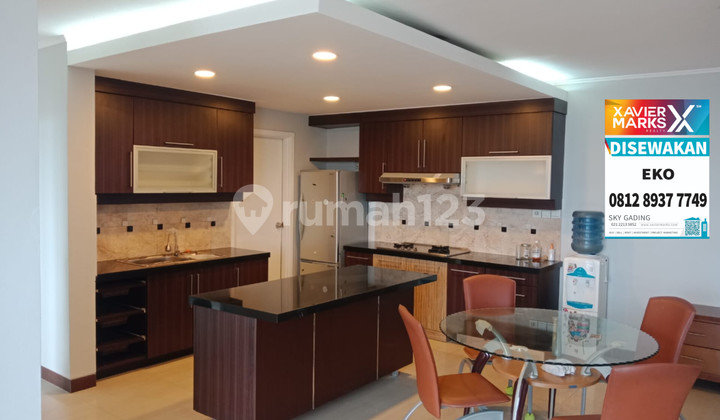 For Sale Paladian Park Apartment 3+1 BR Full Furnished - Tower B - Kelapa Gading For Sale Paladian Park Apartment 3+1 BR Full Furnished - Tower B - Kelapa Gading