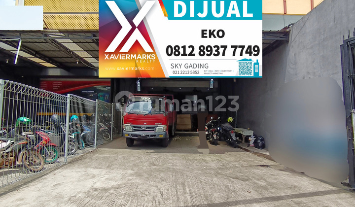 Dijual Ruko Strategis 4 Lantai di Jl. Ir. H. Juanda - Bekasi